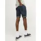 Men's Sports Shorts Jack & Jones JJIRICK JJICON GE 604 12252178 Navy Blue