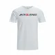 Men’s Short Sleeve T-Shirt JJECORP LOGO TEE SS O-NECK NOSS  Jack & Jones  12137126  White