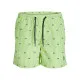 Men’s Bathing Costume PSTFIJI JJSWIM MINI STRIPE LY  Jack & Jones 12227350 Green