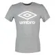 Men’s Short Sleeve T-Shirt Umbro WARDROBE 65352U 263  Grey