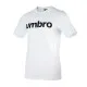 Men’s Short Sleeve T-Shirt Umbro  LINEAR 65551U 13V White