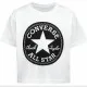 Camiseta de Manga Corta Infantil Converse Blanco