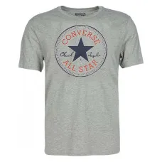 Camiseta de Manga Corta Infantil Converse CHUCK PATCH SHORT Gris