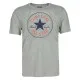 Camiseta de Manga Corta Infantil Converse CHUCK PATCH SHORT Gris