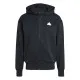 Sudadera con Capucha Hombre Adidas FUTURE ICONS BOUBLENIT FULL ZIP JI6324 Negro