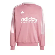 Sudadera sin Capucha Hombre Adidas TIRO FLEECE CREW IW5942 Rosa