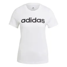 Camiseta de Manga Corta Mujer Adidas GL0768 Blanco