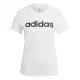 Camiseta de Manga Corta Mujer Adidas GL0768 Blanco