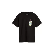 Camiseta de Manga Corta Infantil Vans Lil Reggie SS VN000JC4BLK1 Negro