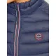 Men's Quilted Gilet Jack & Jones JJESPRINT BODYWARMER COLLAR NOOS 12258457 Navy Blue