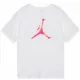 Camiseta de Manga Corta Infantil Nike Blanco
