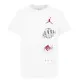 Camiseta de Manga Corta Infantil Nike JDB AIR GLOBE JORDAN SS TEE 95D121 001 Blanco