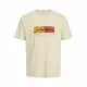 Men’s Short Sleeve T-Shirt Jack & Jones JORFREDERIKSBERG BOX 12278266 Beige