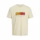Men’s Short Sleeve T-Shirt Jack & Jones JORFREDERIKSBERG BOX 12278266 Beige