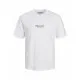 Men’s Short Sleeve T-Shirt Jack & Jones JORVESTERBRO TEE SS 12240121 White