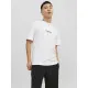 Men’s Short Sleeve T-Shirt Jack & Jones JORVESTERBRO TEE SS 12240121 White