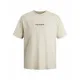 Men’s Short Sleeve T-Shirt Jack & Jones JORVESTERBRO TEE SS 12240121 Beige
