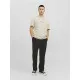 Men’s Short Sleeve T-Shirt Jack & Jones JORVESTERBRO TEE SS 12240121 Beige