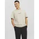 Men’s Short Sleeve T-Shirt Jack & Jones JORVESTERBRO TEE SS 12240121 Beige