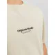 Men’s Short Sleeve T-Shirt Jack & Jones JORVESTERBRO TEE SS 12240121 Beige