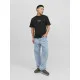 Men’s Short Sleeve T-Shirt Jack & Jones JORVESTERBRO TEE SS 12240121 Black