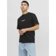 Men’s Short Sleeve T-Shirt Jack & Jones JORVESTERBRO TEE SS 12240121 Black