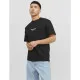 Men’s Short Sleeve T-Shirt Jack & Jones JORVESTERBRO TEE SS 12240121 Black