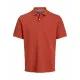 Polo de Manga Corta Hombre Jack & Jones JORFREDERIKSBERG Naranja