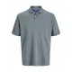 Men’s Short Sleeve Polo Shirt Jack & Jones JORFREDERIKSBERG 12263111 Grey
