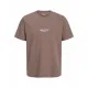 Men’s Short Sleeve T-Shirt Jack & Jones JORVESTERBRO TEE SS 12240121 Brown