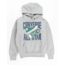 Children’s Hoodie Converse CNVB ALL STAR SNEAKER GFX HOOD 9CG903 042 Grey