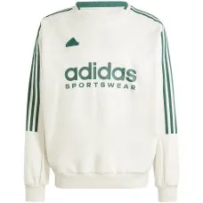 Sudadera sin Capucha Hombre Adidas TIRO FLEECE CREW IW5945 Blanco