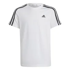 Child's Short Sleeve T-Shirt Adidas 3S TEE IC0605 White