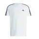 Camiseta de Manga Corta Hombre Adidas M 3S SJ T IC9336 Blanco S