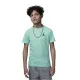 Child's Short Sleeve T-Shirt Jordan JDB JUMPMAN AIR EMB 95A873 E8G Blue