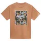 Men’s Short Sleeve T-Shirt Vans MN CLASSIC PRINT BOX VN0A5E7YD051 Orange