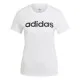 Camiseta de Manga Corta Mujer Adidas W LIN T GL0768 Blanco