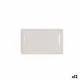Bandeja de Aperitivos La Mediterránea Blanco 25 x 15 x 2 cm (12 Unidades)
