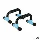 Support for Press-ups LongFit Sport Blue Black (3 Units)