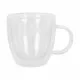 Set of Mugs Santa Clara Borosilicate Glass 150 ml Thermal 2 Units (2 Pieces)