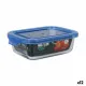Rectangular Lunchbox with Lid Quttin Blue Rectangular 14,5 x 11 x 5 cm (12 Units)