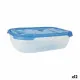 Set of lunch boxes Tontarelli Nuvola 1,15 L Blue Rectangular 3 Pieces (12 Units)