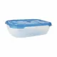 Set of lunch boxes Tontarelli Nuvola 1,15 L Blue Rectangular 3 Pieces (12 Units)