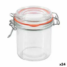 Jar La Mediterránea Hermetic Glass 250 ml (24 Units)