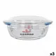 Casserole with lid Quttin Glass 2,2 + 0,8 L (3 Units)