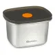 Hermetic Lunch Box Quttin Rectangular 450 ml Stainless steel 11,6 x 9,4 x 7 cm