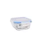 Hermetic Lunch Box Quttin Squared 300 ml (12 Units)