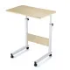 Folding Side Table Confortime Wood Metal 50 x 40 x 65 cm (3 Units)
