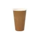 Set de Vasos Algon Desechables papel kraft 6 Piezas 450 ml (16 Unidades)