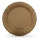 Plate set Algon Disposable kraft paper 10 Pieces 20 cm (24 Units)